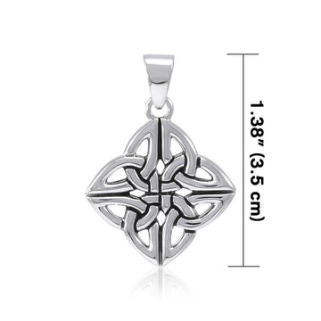 Celtic Trinity Quaternary Knot Pendant TPD4636 - Jewelry